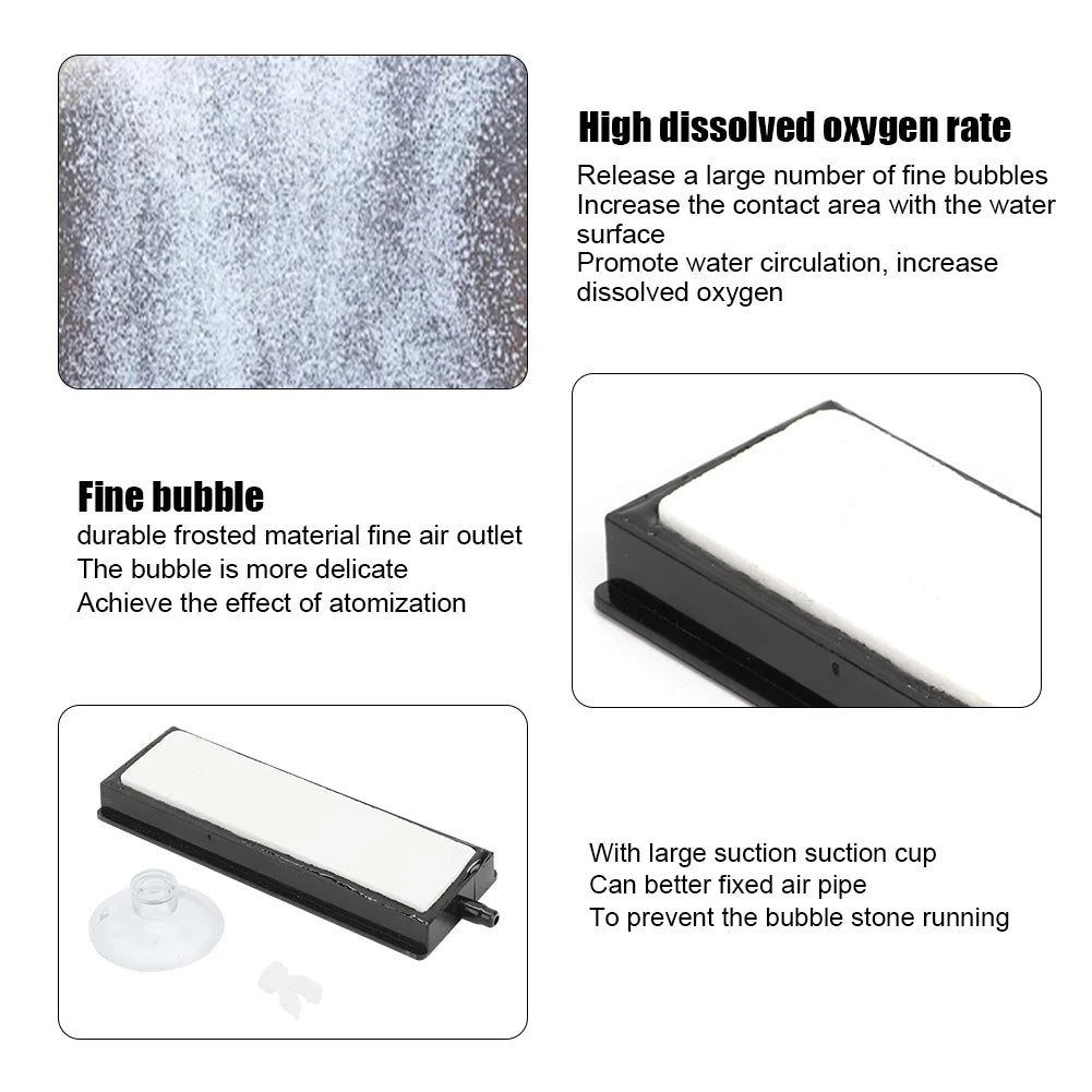 Aeration Bubble Stone Aquarium Air Diffuser &ndash; High Diffusion