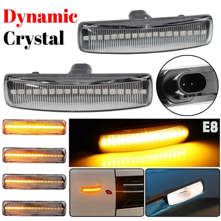 2x NEW Dynamic Blinkers For Land Rover Range Rover Sport Discovery 3 4 Freeland 2 LED Side Fender Mirror Lamp Turn Signal Light by InterCyprus Trading Ltd