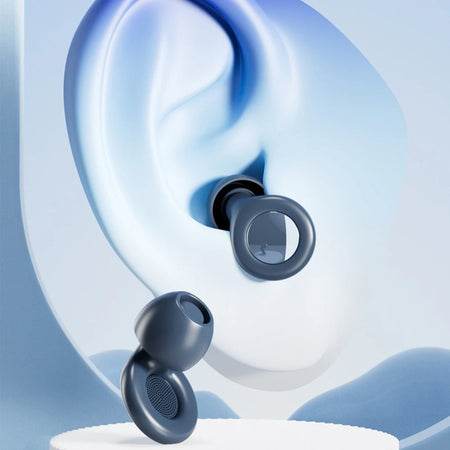 Quiet Ear Plugs for Sleeping - Super Soft Noise Reduction Reusable Hearing Protection