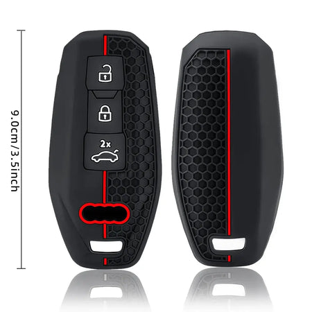 Silicone Car Key Case for Audi A5 A6 Q5 Q6 A3 Protective Cover by InterCyprus Trading Ltd