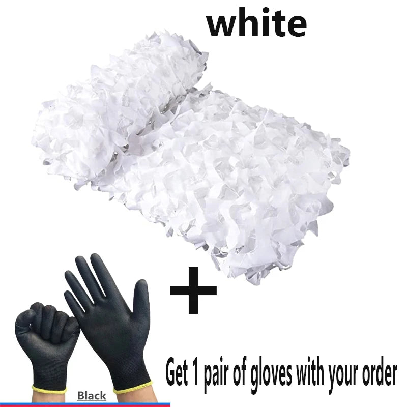 Outdoor Camouflage Shade Net &ndash; Versatile Sunshade for Gardens, Cars, and More