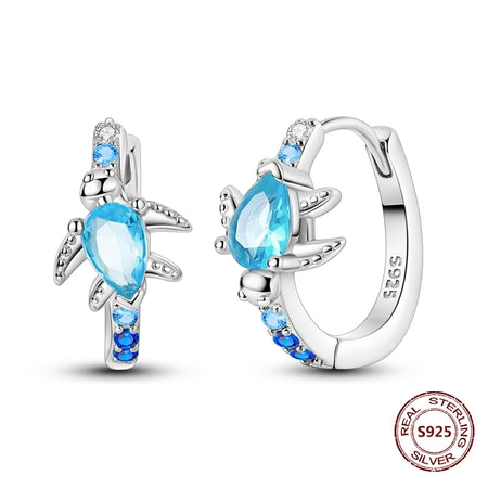 Elegant 925 Sterling Silver Dog Earrings with Zircon and Animal Designs for Women