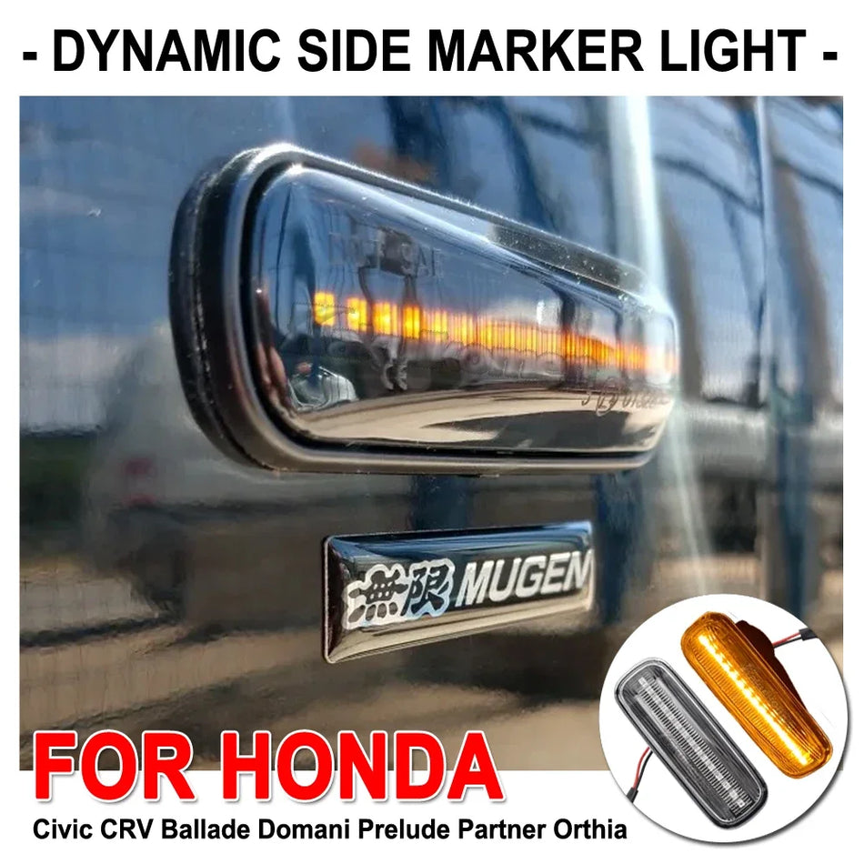 Lumini de semnalizare laterale LED dinamice pentru Honda Civic EK 2/3/4 uși