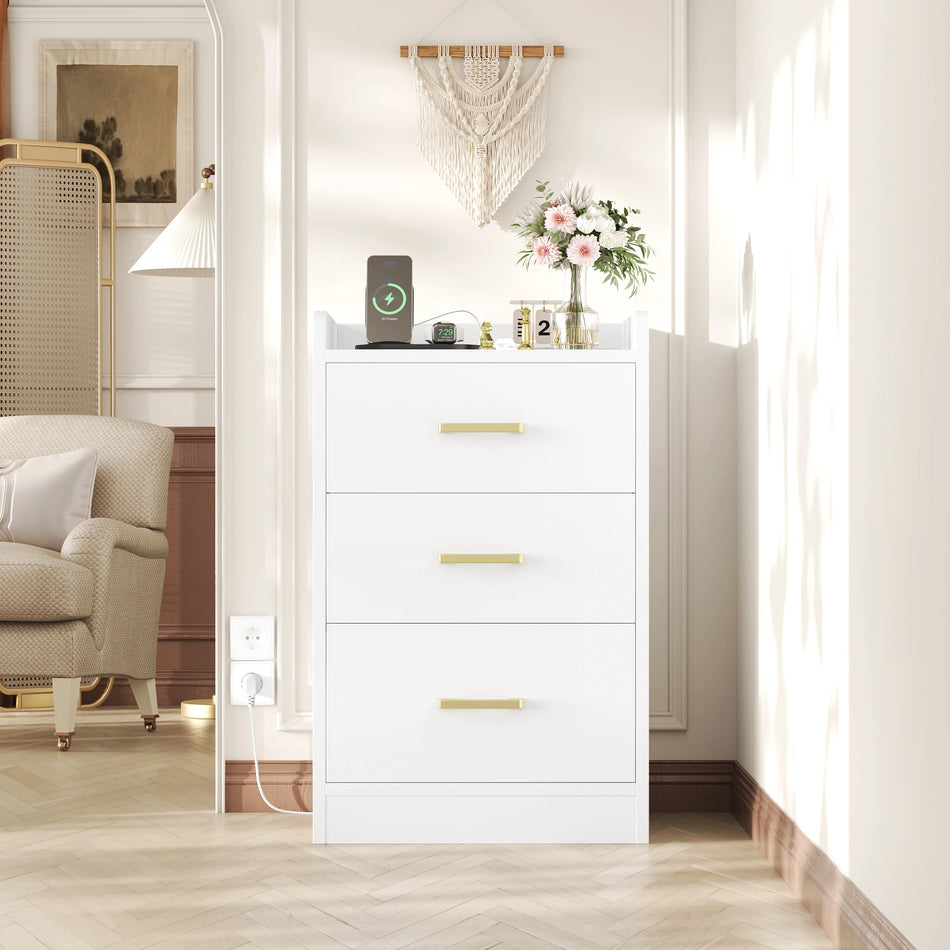 Getone öökapp laadimisjaama ja 3 sahtliga 2 USB