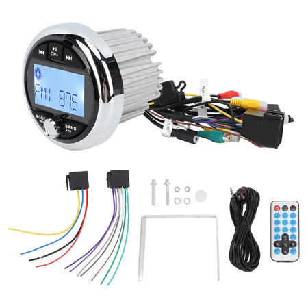Bluetooth Marine Radio, MP5 Player, Waterproof Radio for Boats, Yacht Audio System Default Title