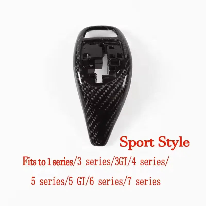 Replacement F30 F10 Carbon Fiber Automatic Shift Knob Gear Shift Case Cover for Bmw F31 F32 F33 F34 F36 F07 F11 F06 F12 F14 by InterCyprus Trading Ltd