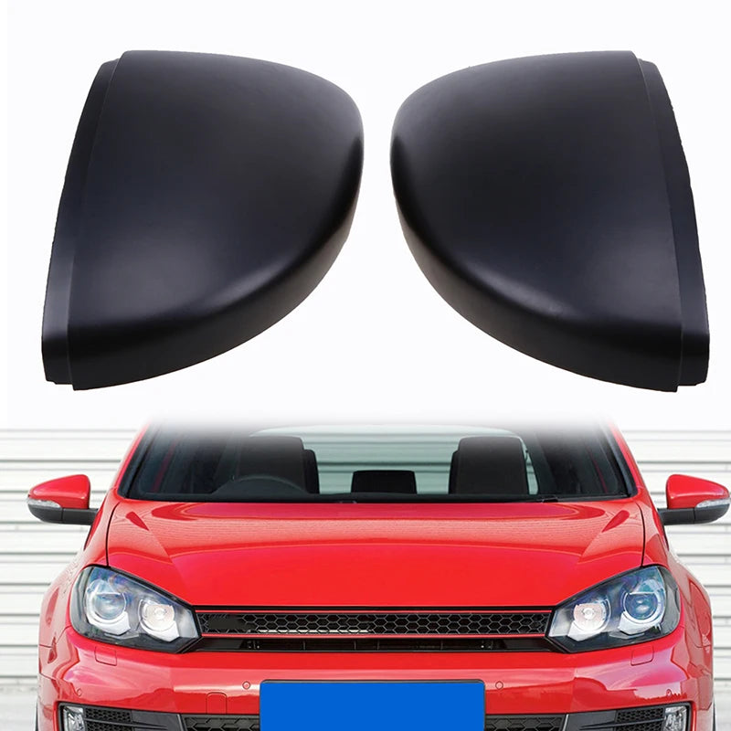 Peilikoteloiden kansi Volkswagen Golf matta musta muovi suora vaihto olemassa oleviin koteloihin