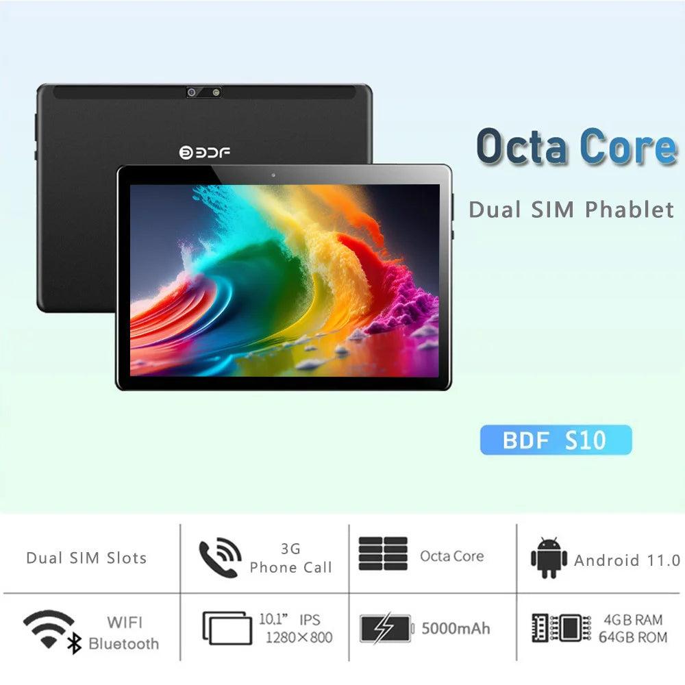 2025 Global Version Pad 10.1 Inch Tablet &ndash; HD Display