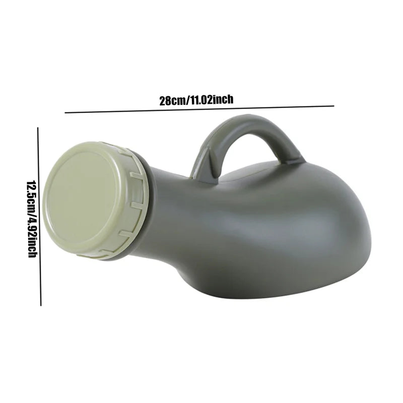 InterCyprus Portable Male Urinal 1000ml &ndash; Travel Friendly