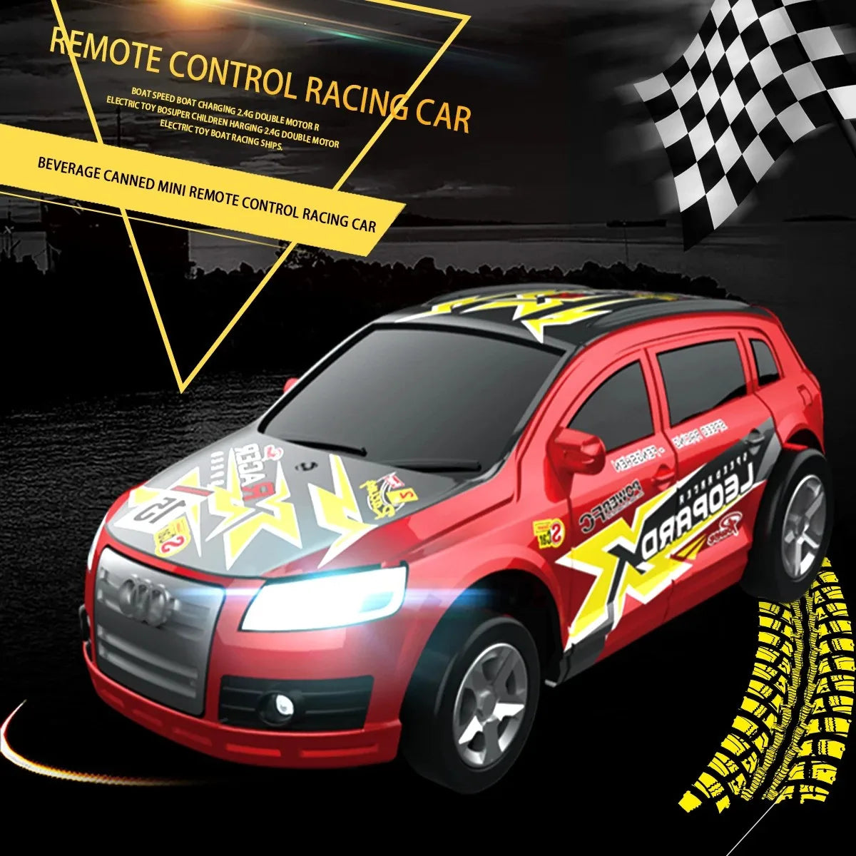 2025New 666K 1:64 Drift RC Car &ndash; Desk Competition Toy