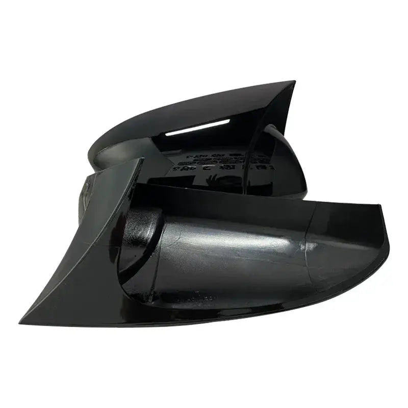 2 Pieces ABS Plastic Bat Wing Mirror Covers Caps Rearview Mirror Case Cover Gloss Black Car Accessories For Renault Megane 4 MK4 by InterCyprus Trading Ltd