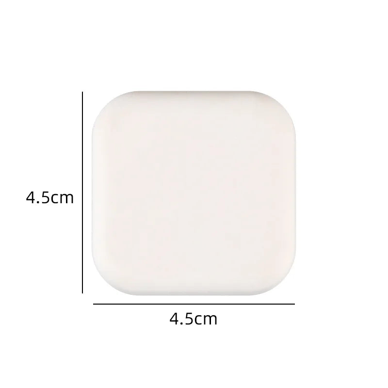 Self Adhesive Silicone Door Stopper - Mute Anti-Shock Wall Protector White