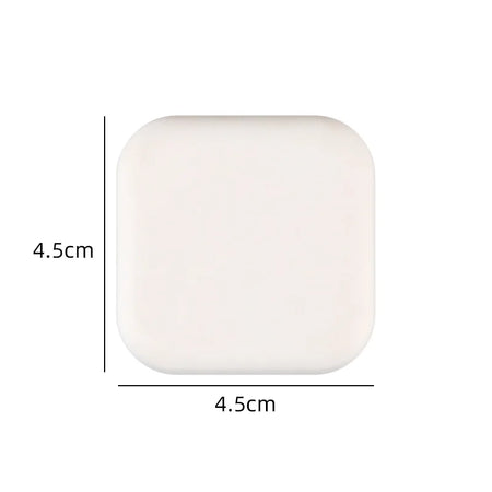 Self Adhesive Silicone Door Stopper - Mute Anti-Shock Wall Protector White