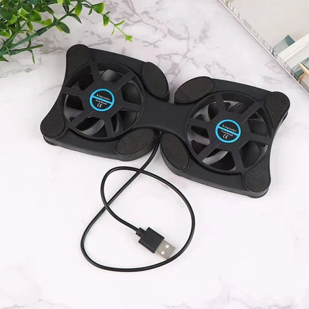 Mini Laptop Fan Stand &ndash; Compact and Portable Design