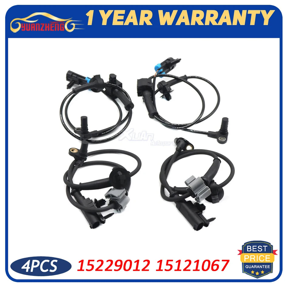 Chevrolet Avalanche ABS Wheel Speed Sensor, Rear Left and Right
