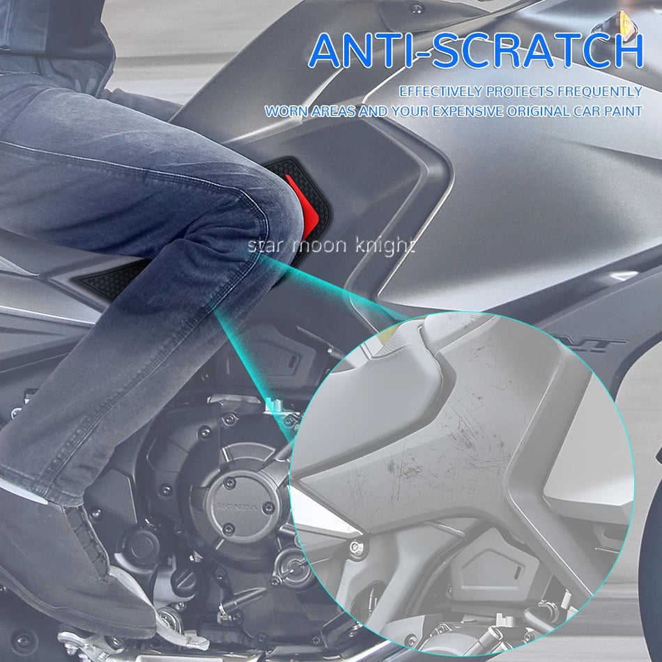 Adesivo antiderrapante de borracha para apoio de depósito Honda NT1100 2021-2024, almofadas de tração, acessórios