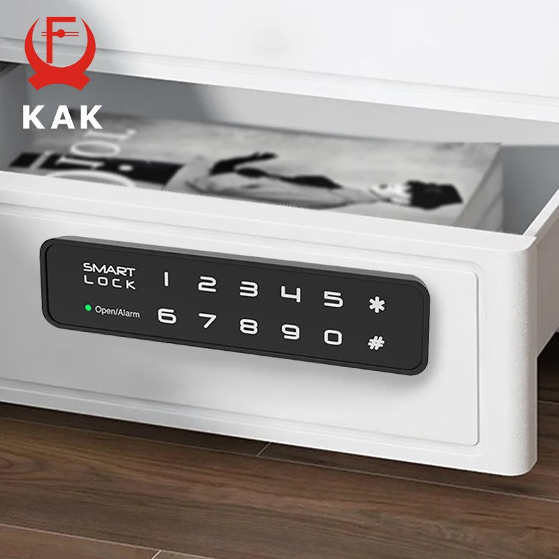 KAK Nyckellös Kodskåpslås För Gymskåp Elektronisk