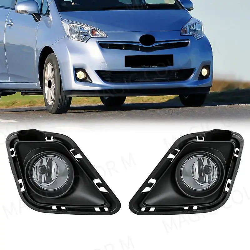 Led Fog Lamp For Toyota Ractis 2010 2011 2012 2013 2014 Auto Bumper Front Light Head Lamp Replacement Cover Car Accessories 12V by InterCyprus Trading Ltd