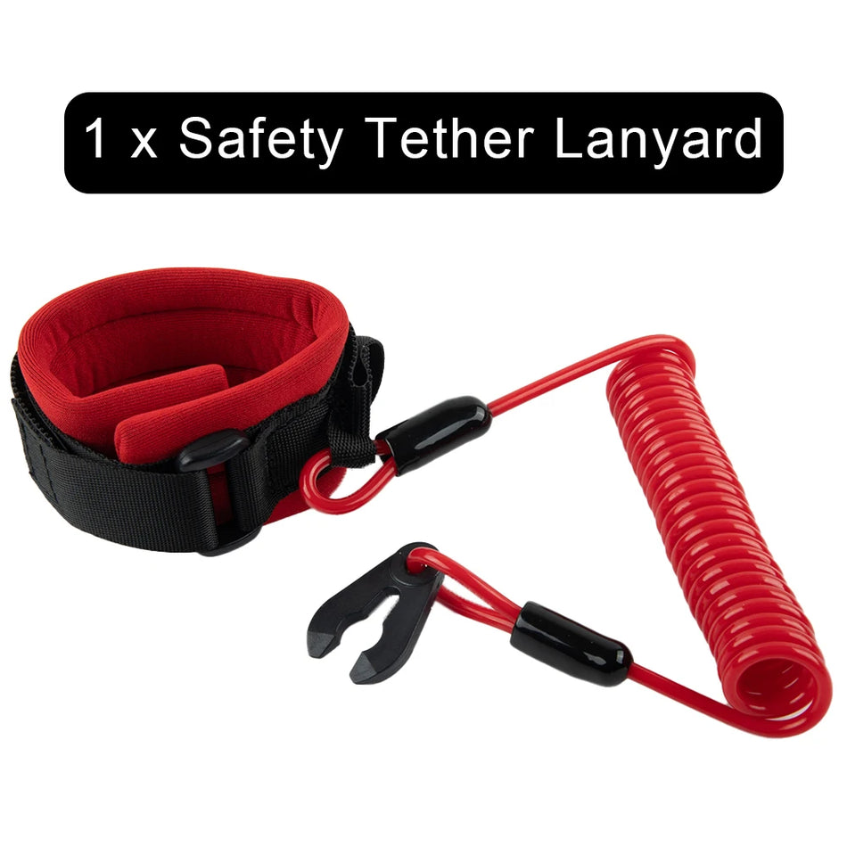 Boat Safety Tether Lanyard Kill Start Stop Switch Fit For Kawasaki Jet Ski JT900/JT1100 Engine Replacement Parts Accessories