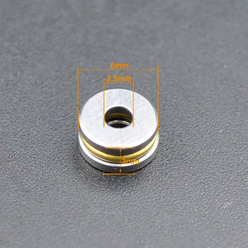 F2.5-6M Thrust Ball Bearing 2.5x6x3mm - Miniature Precision