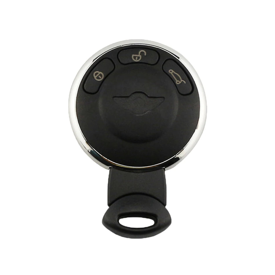 Avaimen kuori BMW Mini Cooper R56-61:lle, 3 nappia ilman logoa, ABS-runko, metalliydinrakenteella