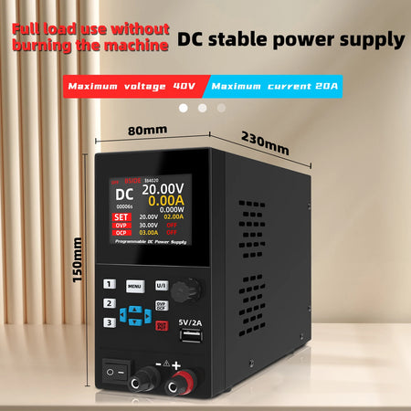 BSIDE I8 DC Regulated Power Supply &ndash; Programmable Display