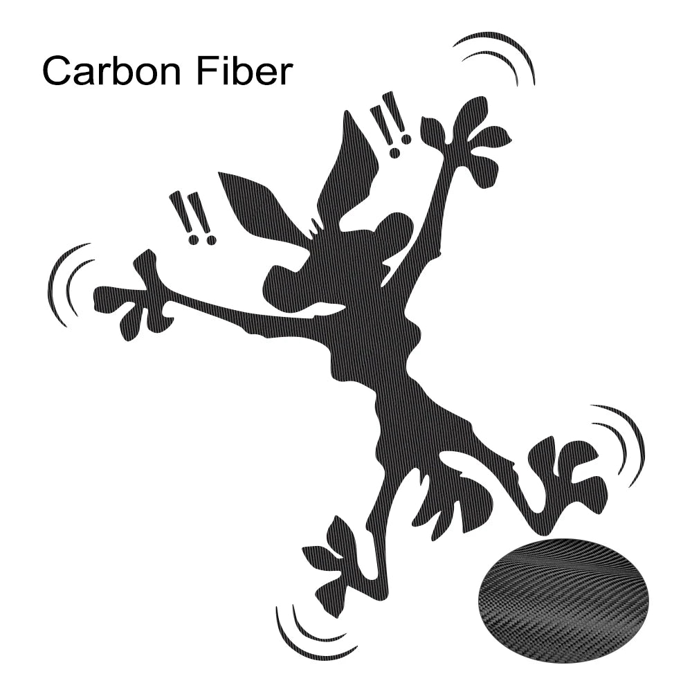 Waterproof PVC Car Wrap Vinyl Film Cartoon Decals Kit for Dent Fix and Decoration Carbon Fiber
