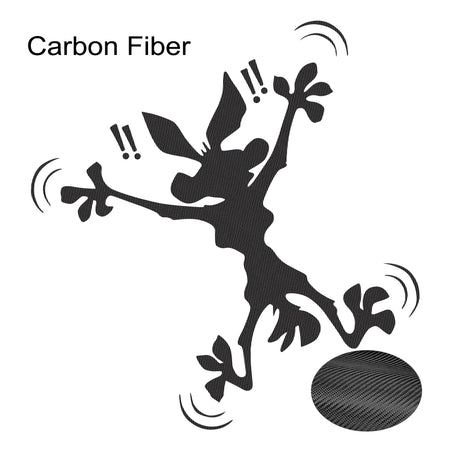 Waterproof PVC Car Wrap Vinyl Film Cartoon Decals Kit for Dent Fix and Decoration Carbon Fiber