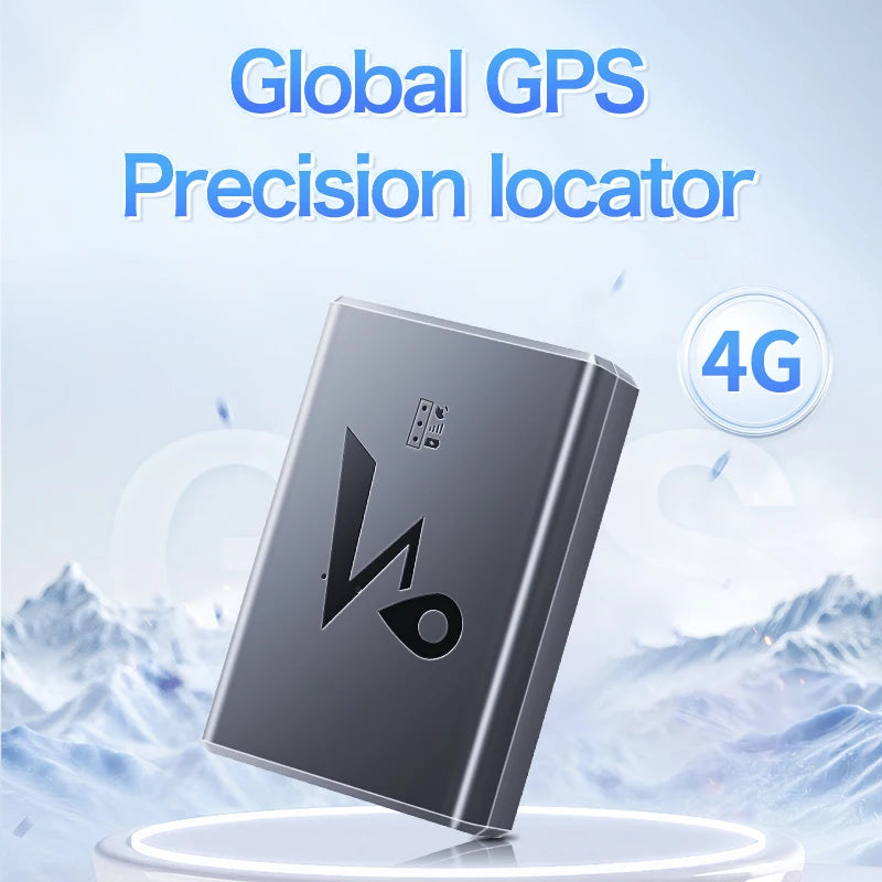 GPS Tracker pro vozidla 4G s reálným časem polohy a magnetickým držákem baterie