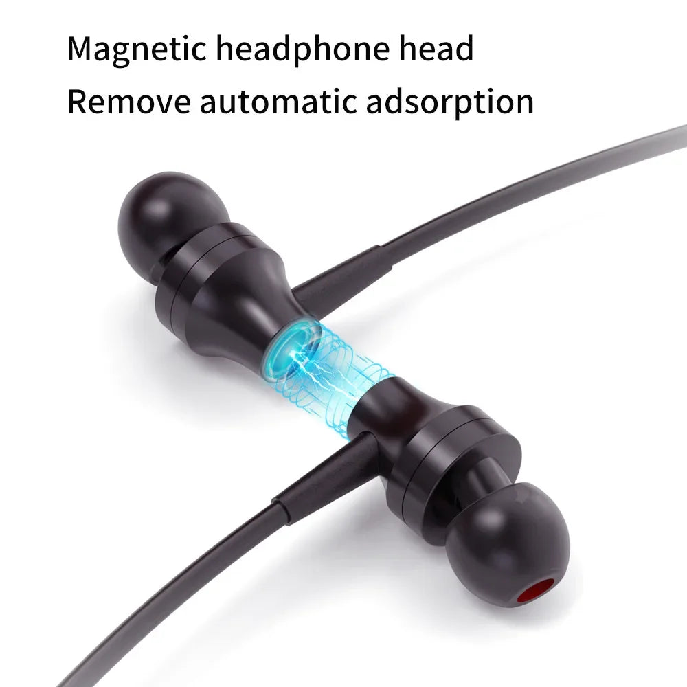 Kebidumei Bluetooth 5.0 Neckband Earphones &ndash; Noise Reduction