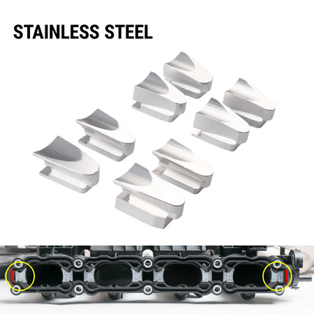 Aluminum Intake Flap Delete for VW Audi EA888 Gen3 GTI by InterCyprus Trading Ltd