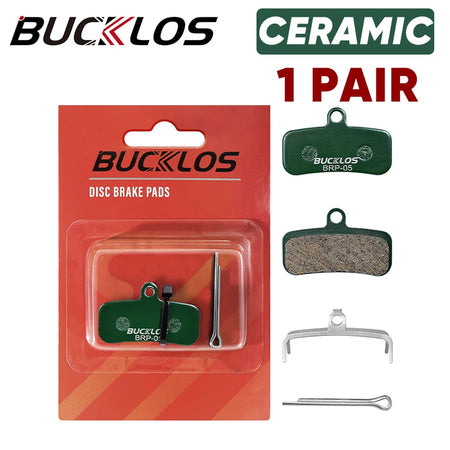 Bucklos Ceramic Hydraulic Disc Pads D02S N03A &ndash; Resistant Ceramic 1Pair