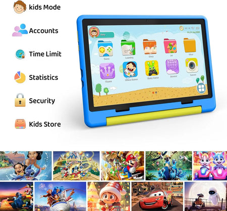 Kid Tablet 10 Inch Android 14 Octa Core &ndash; Ultra Slim