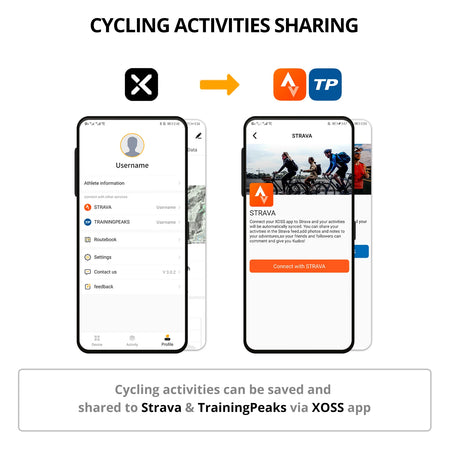 XOSS G Plus GPS Bike Computer &ndash; Waterproof Bluetooth Connectivity
