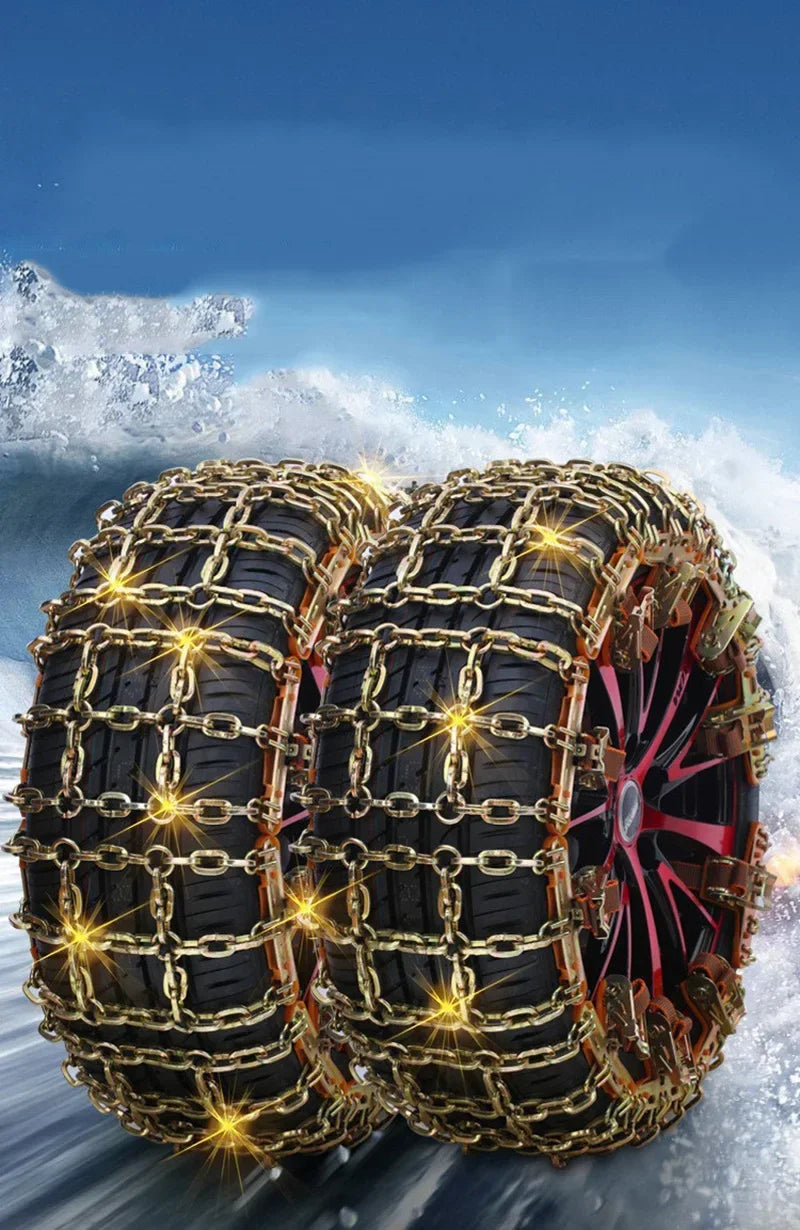 1Pc Metal Snow Chains for Wheel Tires &ndash; Security Traction