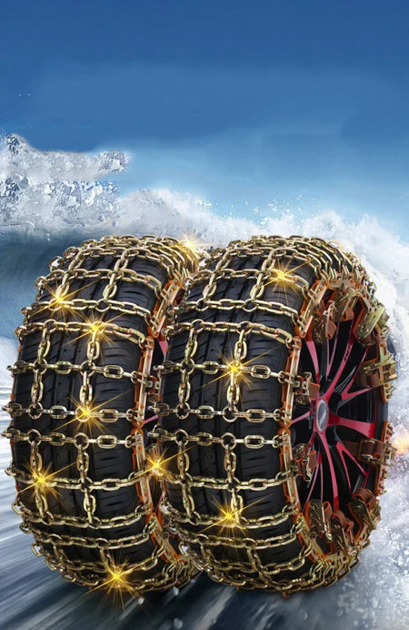 1Pc Metal Snow Chains for Wheel Tires &ndash; Security Traction