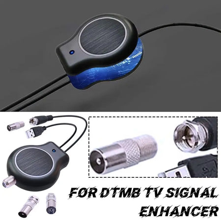 HDTV Digital TV Antenna Signal Amplifier - 32dB LNA Gain