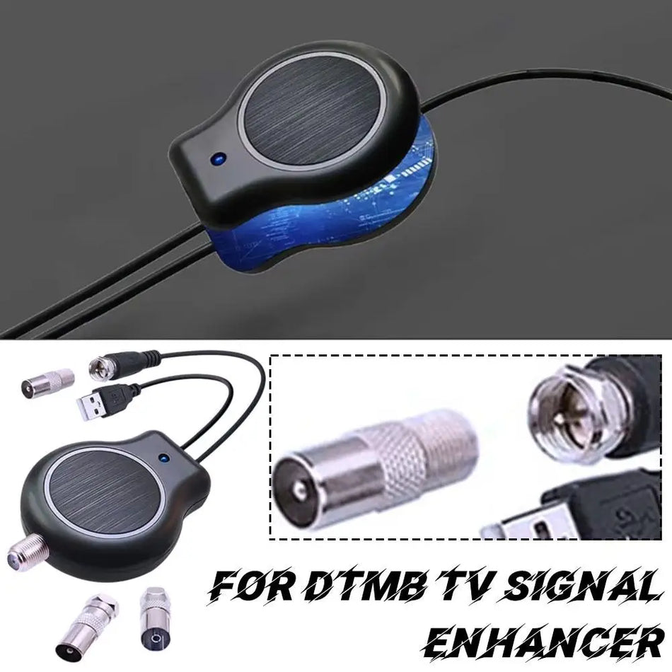 HDTV Digital TV Antenna Signal Amplifier - 32dB LNA Gain