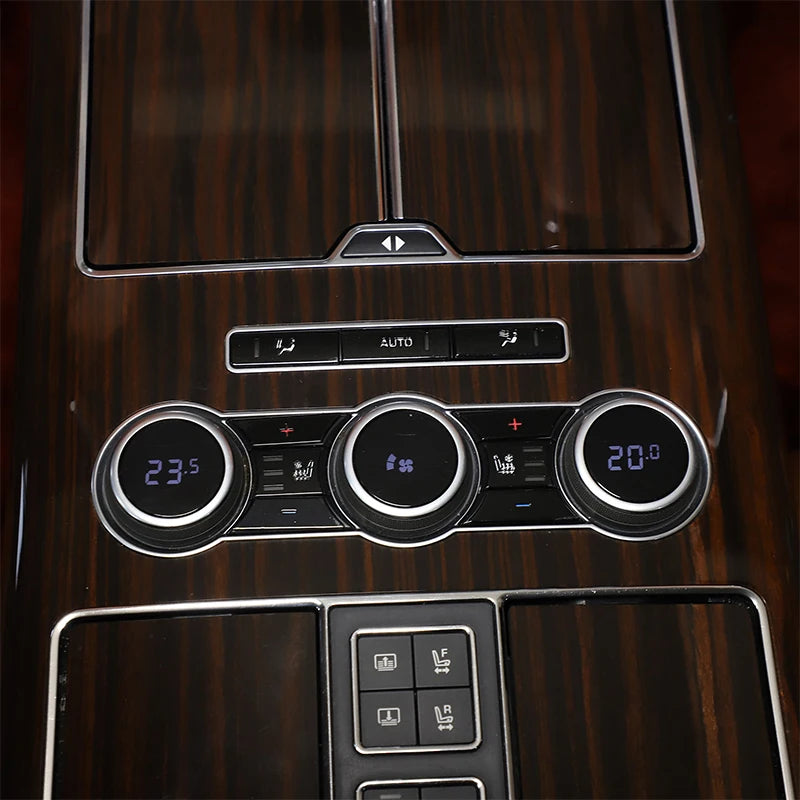 Range Rover Vogue Alluminio Pulsante Posteriore Finitura Adesivo Nero