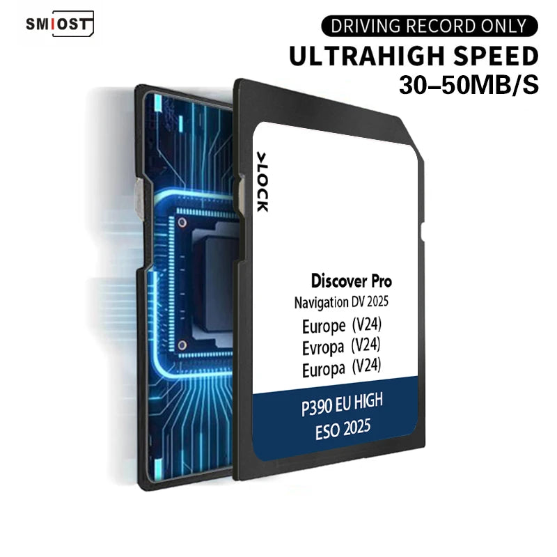 Genuine Naving Card Discover Pro Media 64GB - High Speed