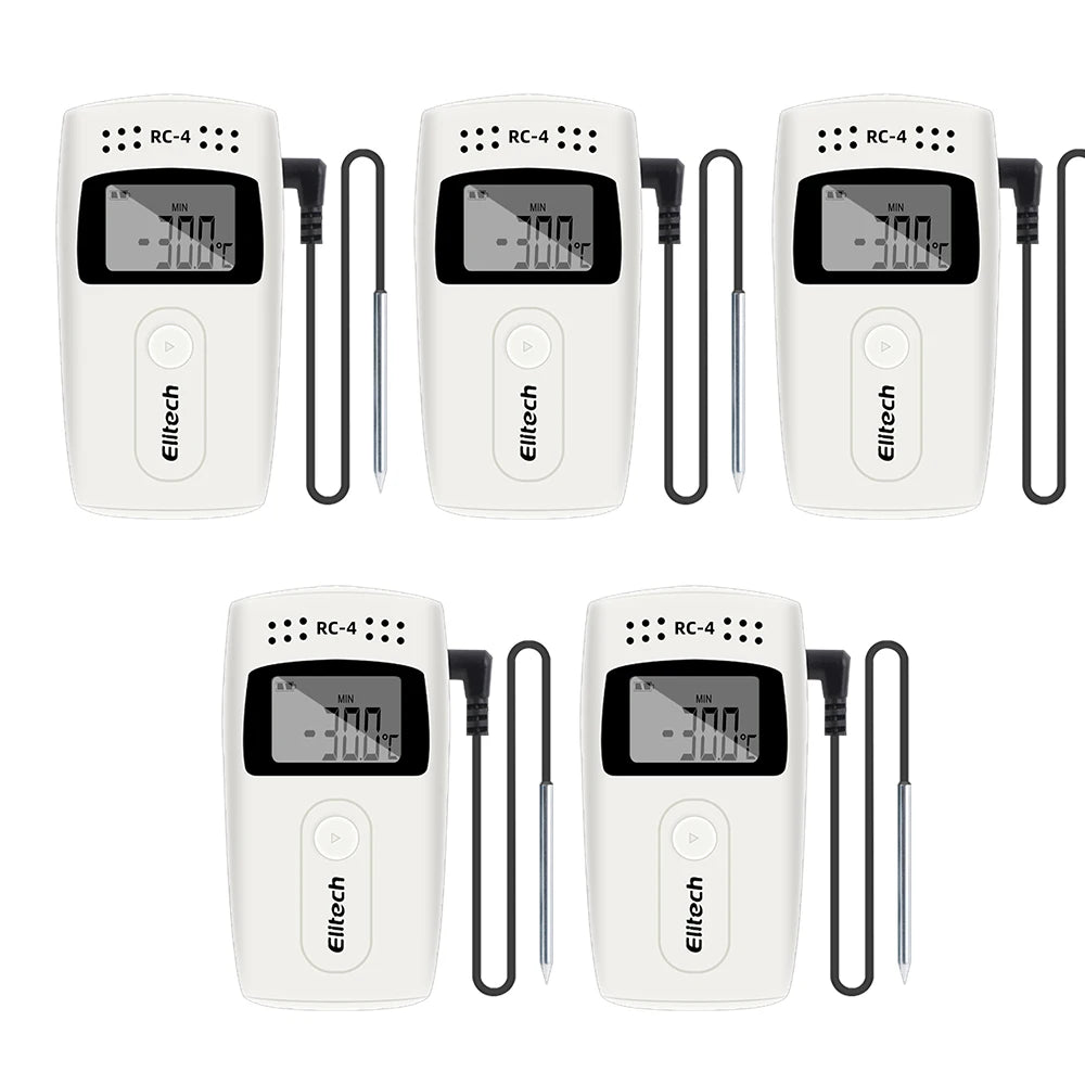 RC-4 Temperature Data Logger &ndash; 16000 Point USB Recorder 5 PCS