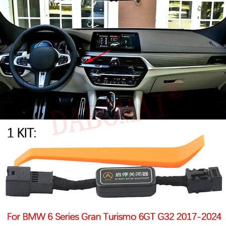For BMW 1 2 3 4 5 6 7 X2 X3 X4 X5 X6 F20 F30 F07 F10 Car Automatic Stop Start Engine System Off Cable Plug and Play Eliminator by InterCyprus Trading Ltd