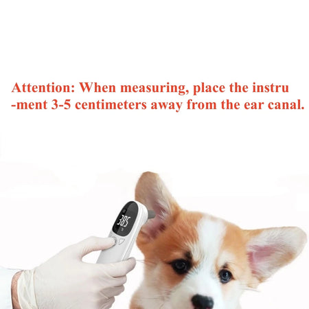 Infrared Pet Ear Thermometer &ndash; Non-Contact Quick Read