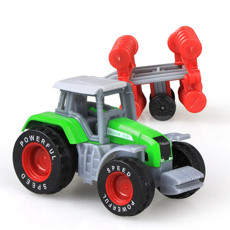 Diecast Farm Vehicles Mini Car Model &ndash; Perfect Gift for Kids 1pcs green