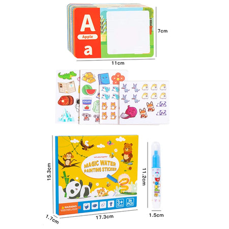 Toddler Sticker Book &ndash; Reusable Educational Activities