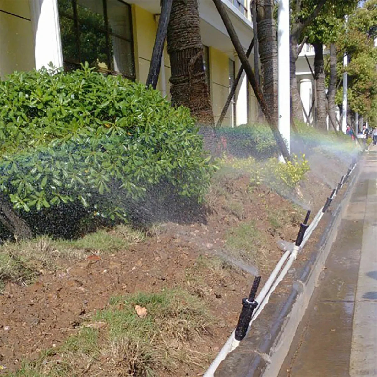 360&deg; Adjustable Popup Watering Sprinkler Nozzle for Efficient Garden Irrigation