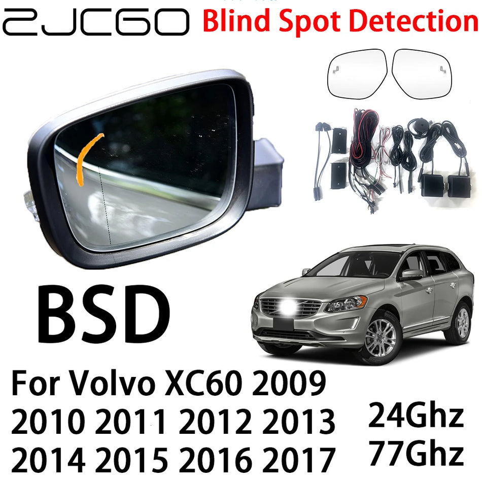 Volvo XC60 2009-2017 için Daha Güvenli Şerit Değişiklikleri için MmWave Kör Nokta Tespit Sensörü ile Radar Uyarı Sistemi