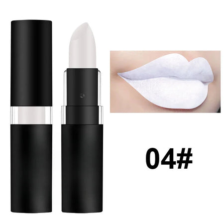 Matte Dark Wine Red Waterproof Lipstick - Easy to Apply, Long-lasting 04