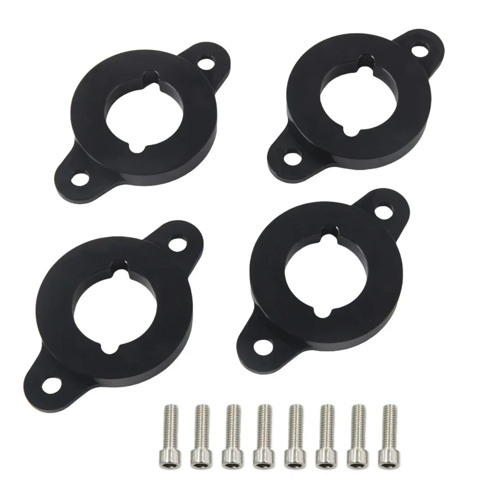 Plaques d'adaptateur de bobine en aluminium billet pour Audi A4 1996-2001 1.8T vers mise à niveau 2.0TFSI