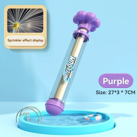 Pull-Back Water Gun Toy Purple